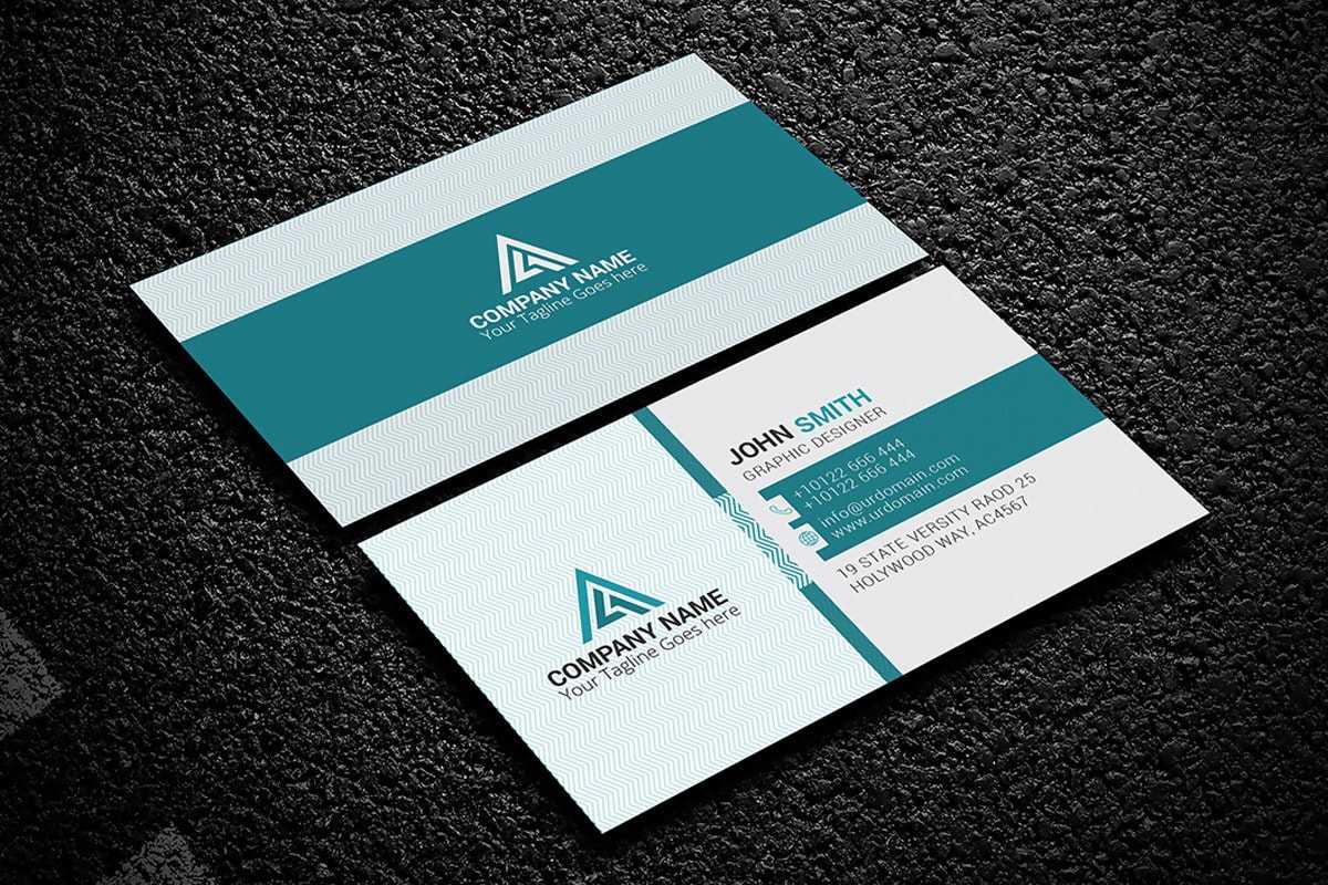 100+ Free Creative Business Cards Psd Templates Within Psd Name Card Template