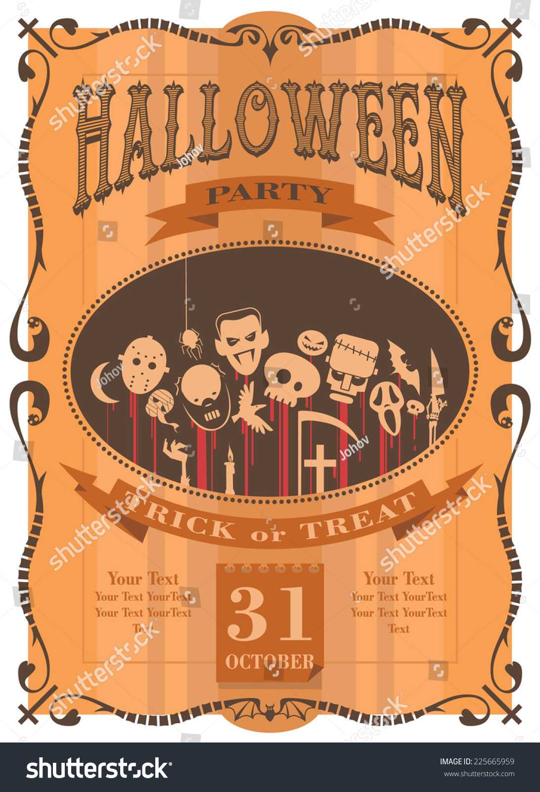 100+ [ Halloween Newsletter Template ] | Halloween Template Pertaining To Halloween Certificate Template