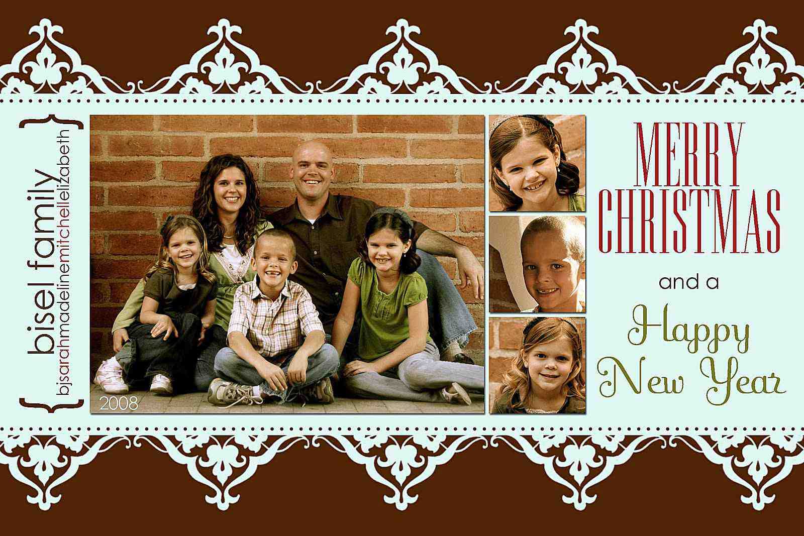 11 Free Templates For Christmas Photo Cards Pertaining To Free Christmas Card Templates For Photographers