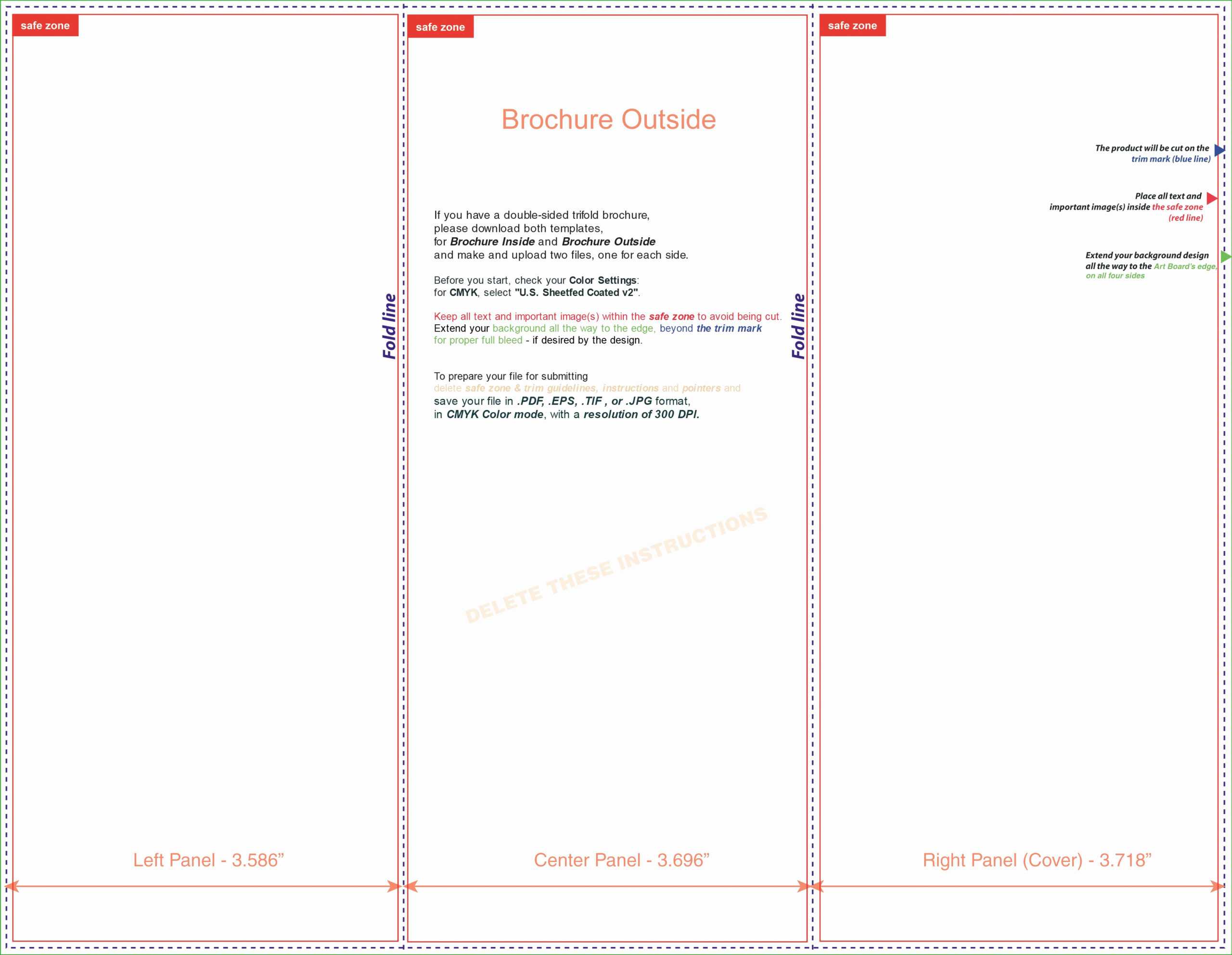 12 Trifold Brochure Template | Radaircars Inside Free Tri Fold Brochure Templates Microsoft Word