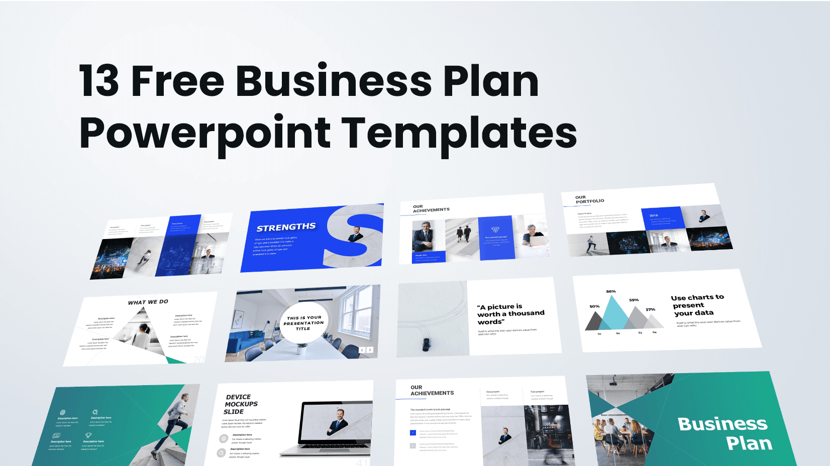 13 Free Business Plan Powerpoint Templates To Get Now In How To Design A Powerpoint Template