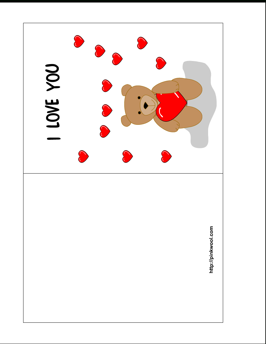 13 Free Card Templates For Printing Images – Valentine's Day Pertaining To Free Templates For Cards Print