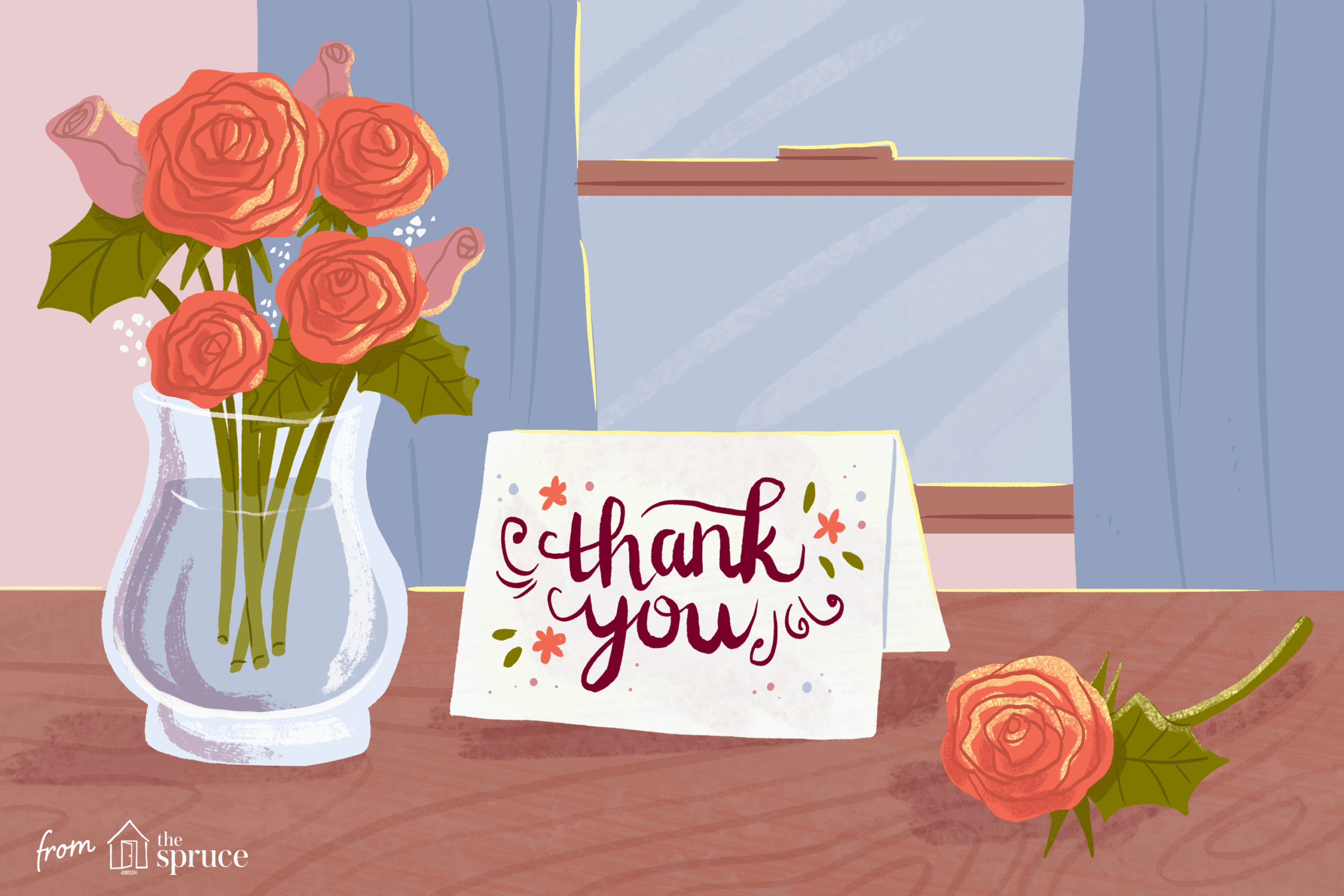 13 Free, Printable Thank You Cards With Lots Of Style Throughout Free Printable Thank You Card Template