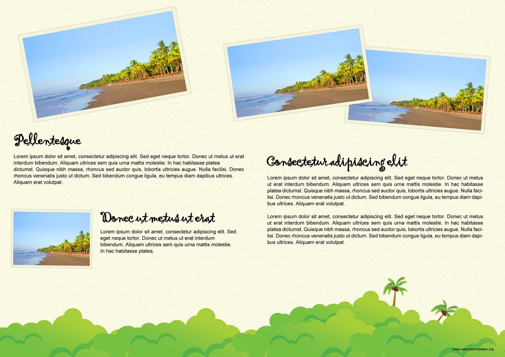 13 Travel Brochure Design Templates Images – Travel Brochure With Word Travel Brochure Template