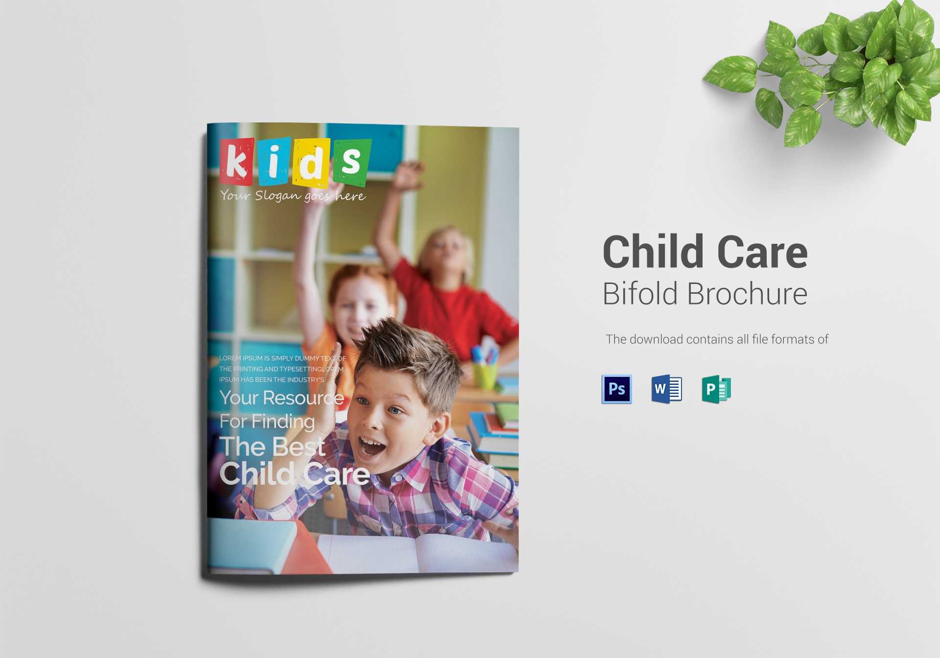 14+ Child Care Brochure Designs & Templates | Free & Premium Intended For Daycare Brochure Template