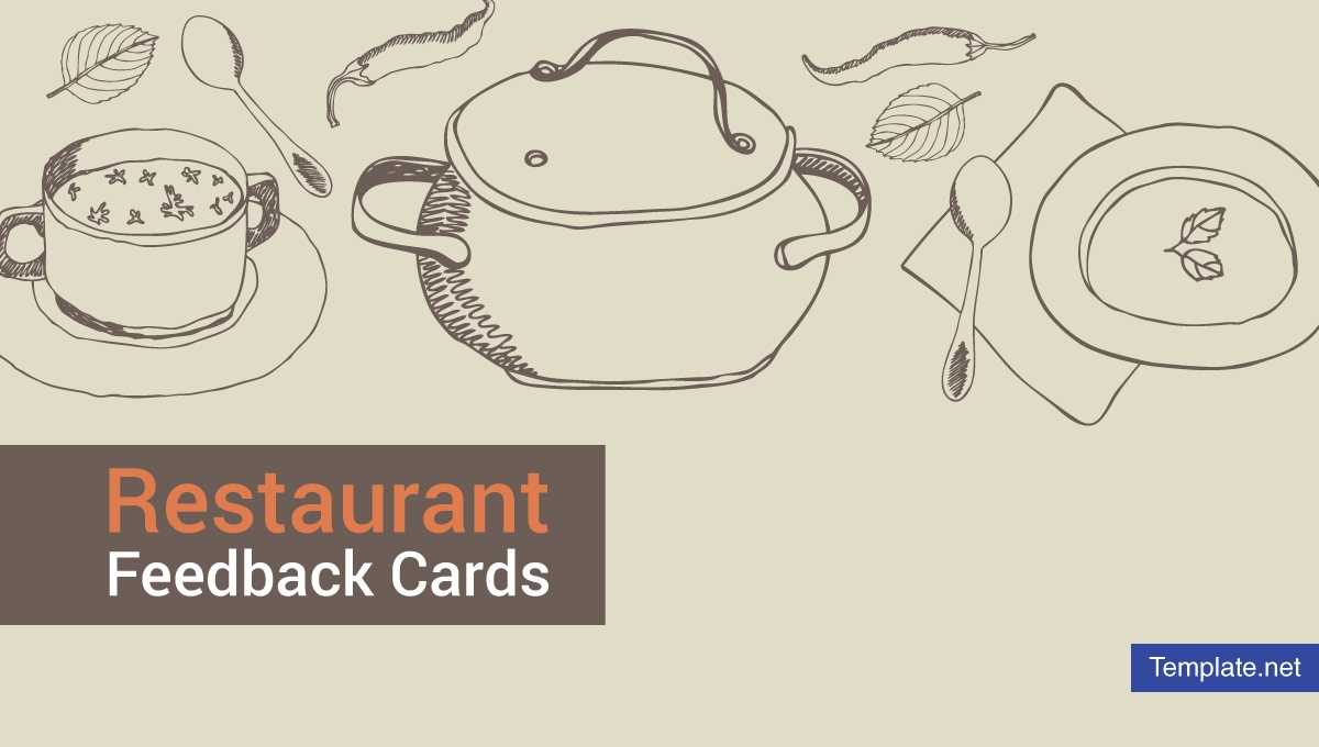 15+ Restaurant Feedback Card Templates & Designs – Psd, Ai For Restaurant Comment Card Template