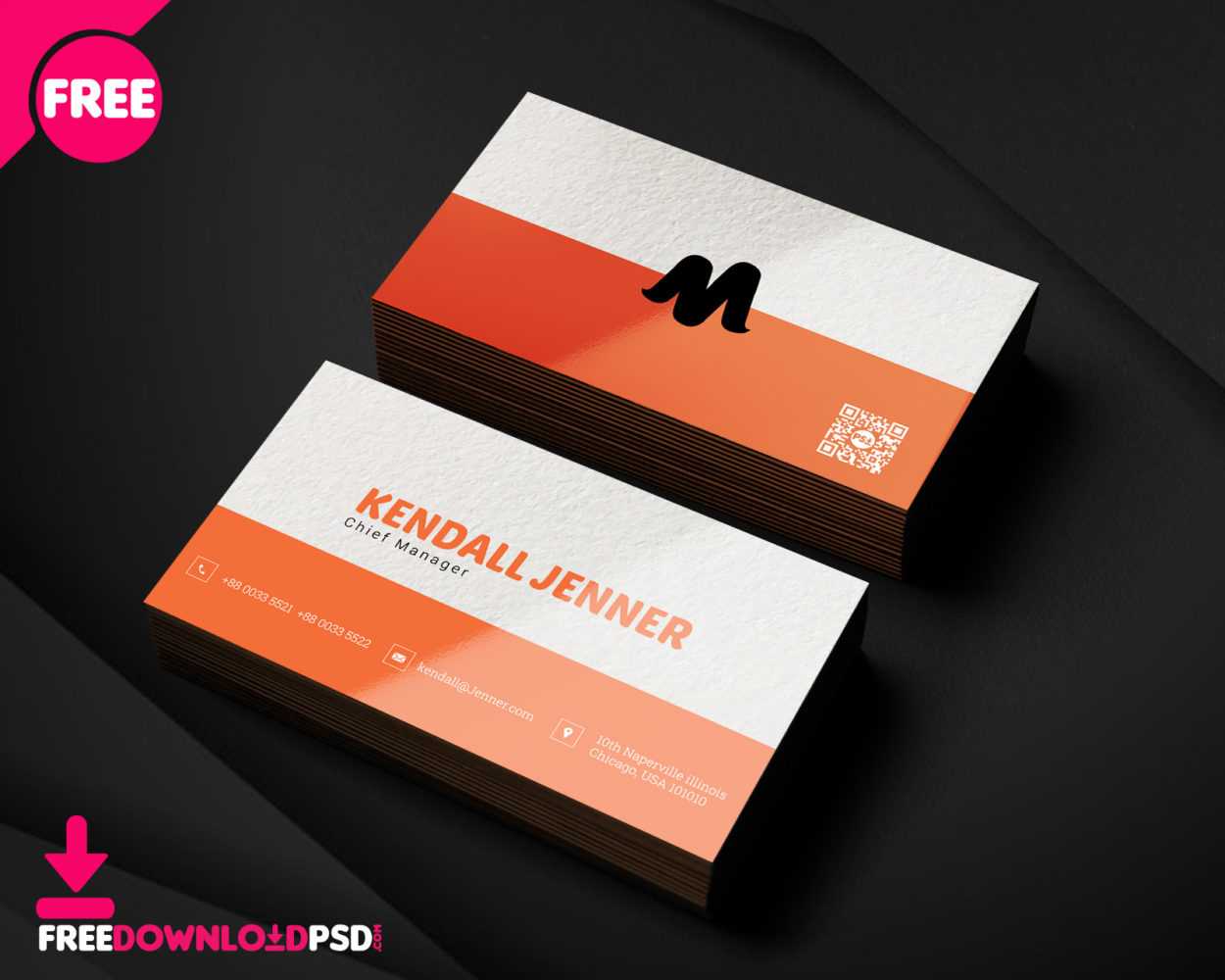 150+ Free Business Card Psd Templates Inside Free Business Card Templates In Psd Format