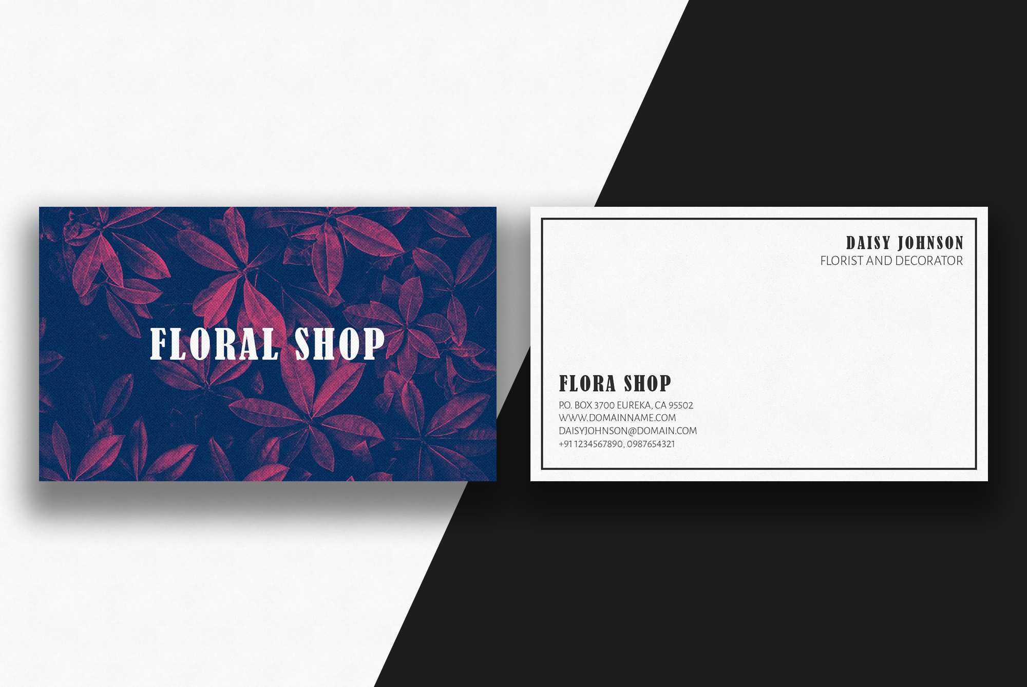 150+ Free Business Card Psd Templates With Calling Card Free Template