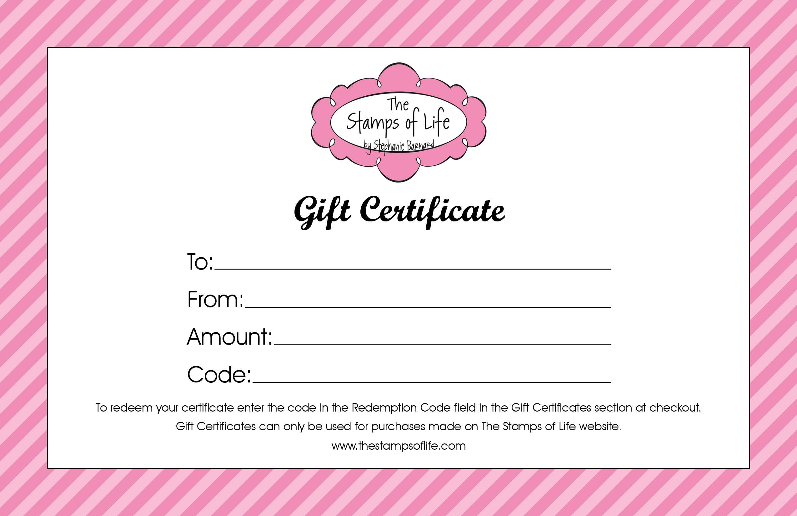 16+ Free Gift Certificate Templates & Examples – Word Excel For Fillable Gift Certificate Template Free