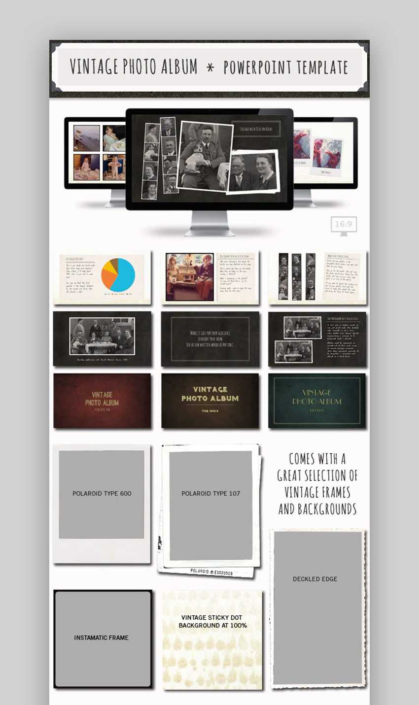 20 Best Free Powerpoint Photo Album & Ppt Slideshow Throughout Powerpoint Photo Album Template