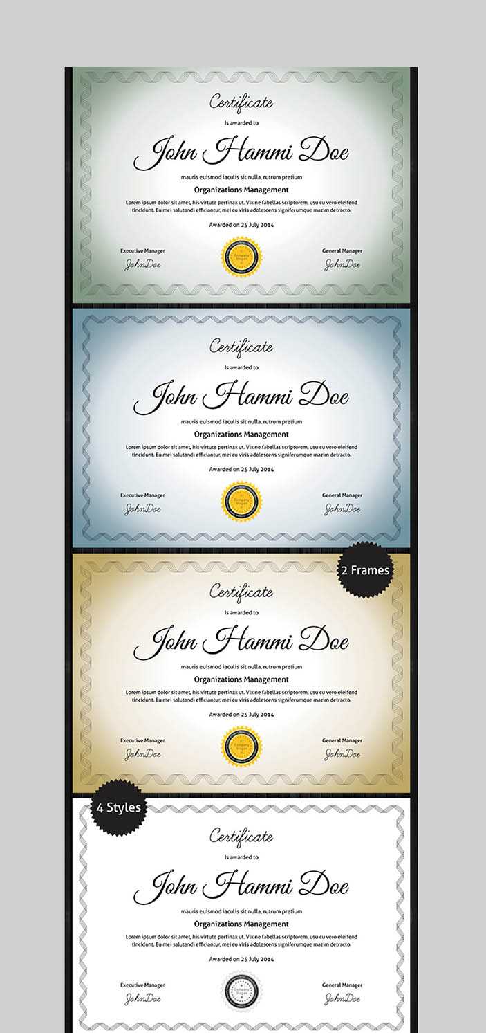 20 Best Word Certificate Template Designs To Award Within Small Certificate Template