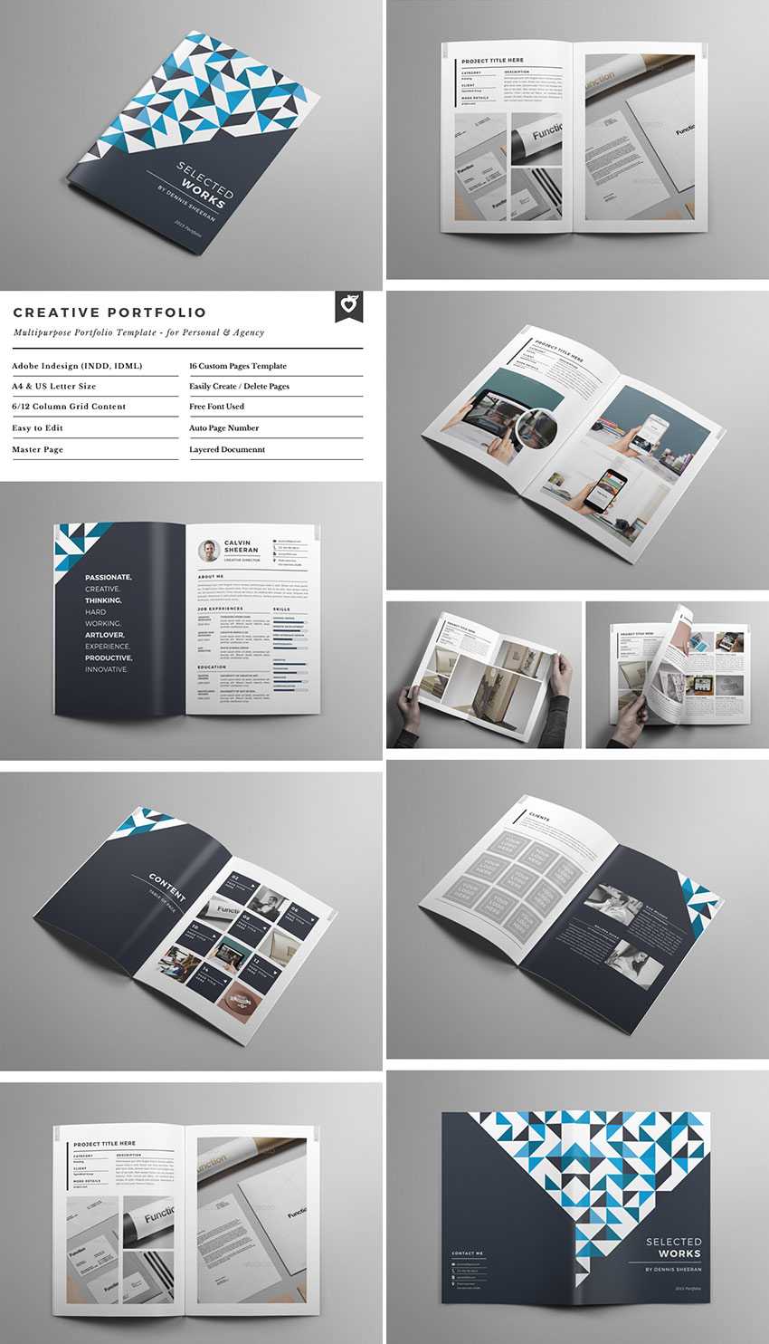 20 Лучших Шаблонов Indesign Brochure – Для Творческого Intended For Indesign Templates Free Download Brochure