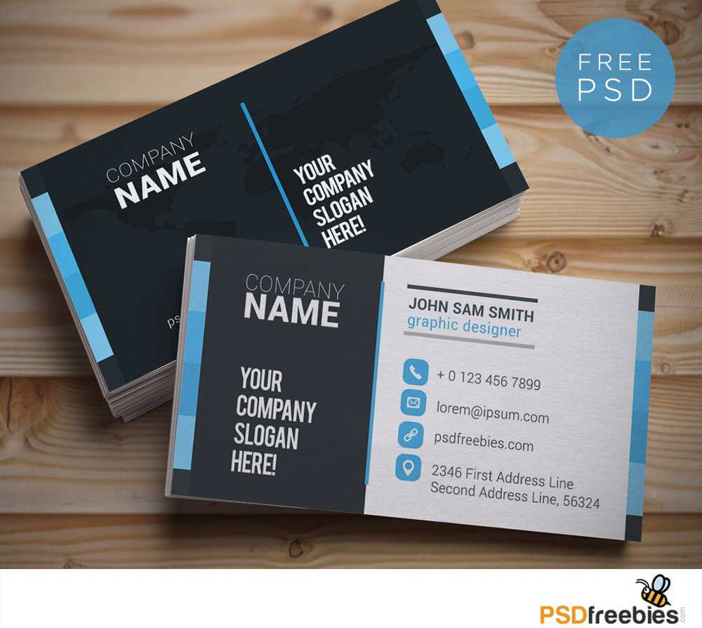 20+ Free Business Card Templates Psd - Download Psd For Name Card Design Template Psd
