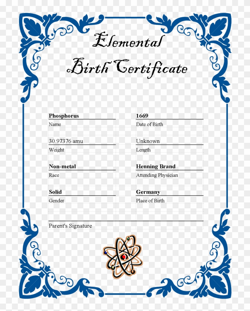 27 Images Of Ar Element Birth Certificate Template – Border For Birth Certificate Template For Microsoft Word