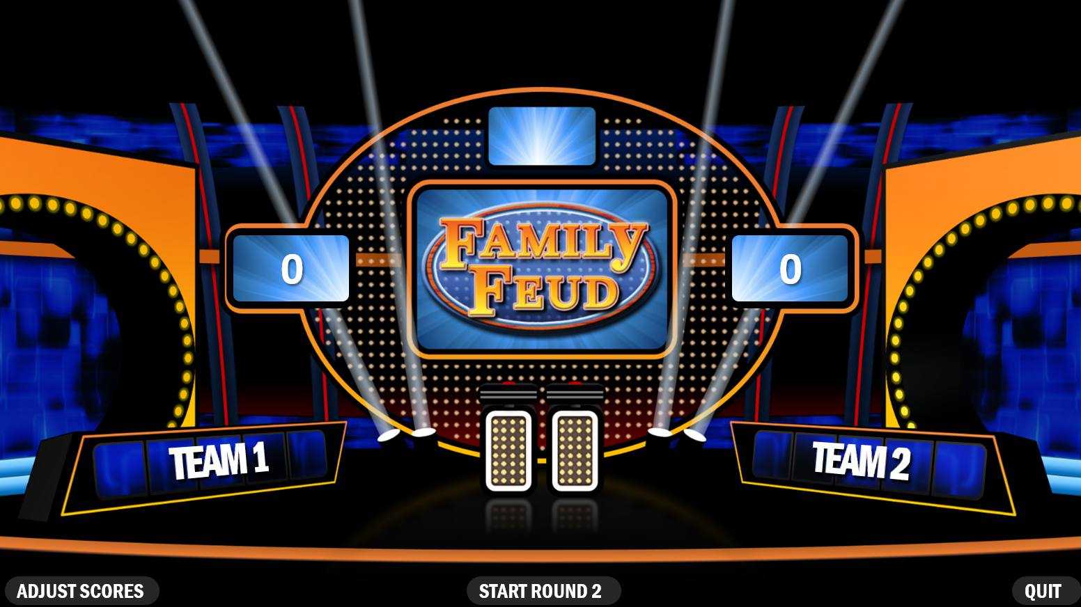 3 Best Free Family Feud Powerpoint Templates Within Family Feud Powerpoint Template With Sound