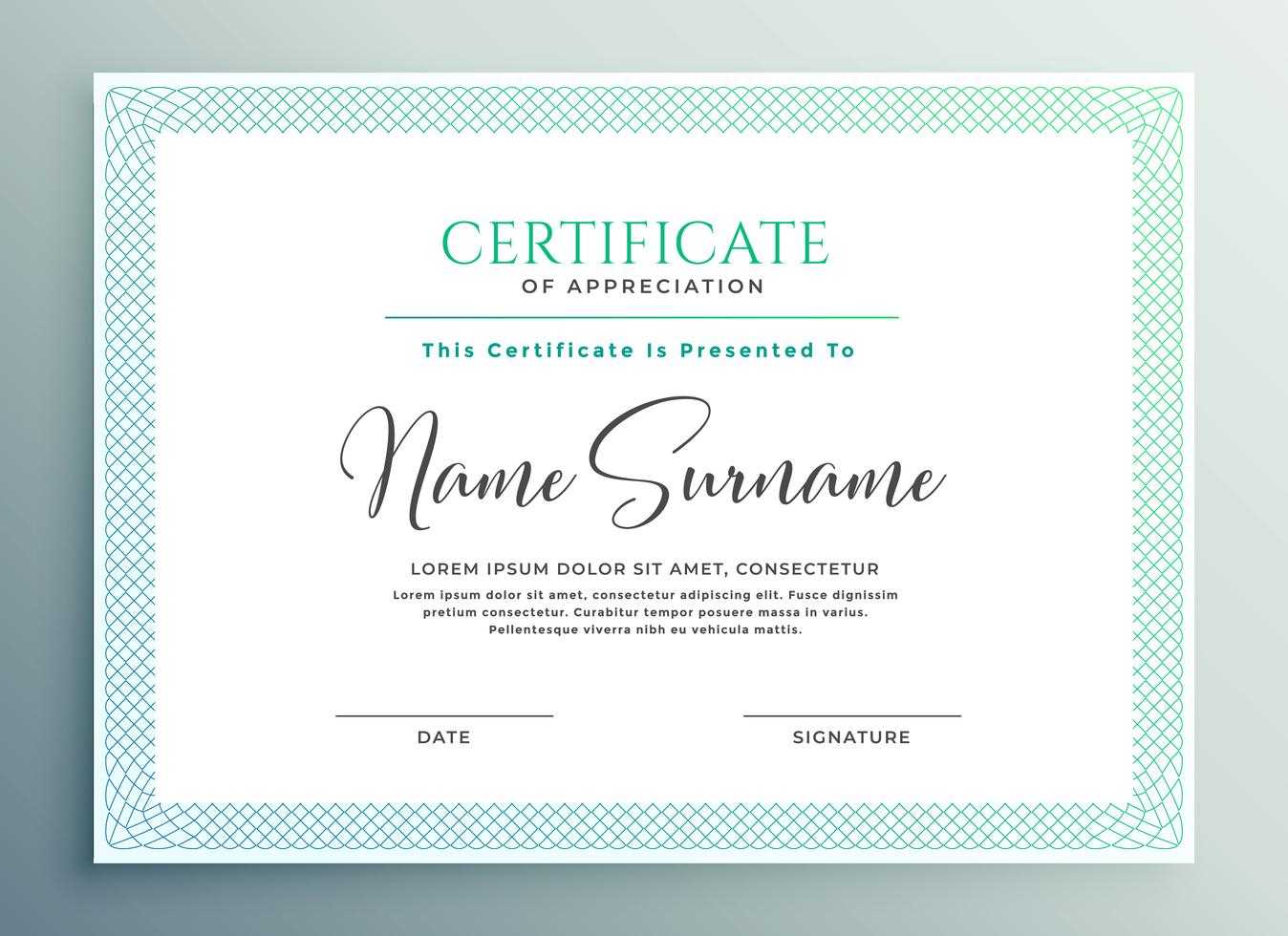 30+ Certificate Of Appreciation Download!! | Templates Study With Certificate Of Appreciation Template Doc