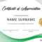 30 Free Certificate Of Appreciation Templates And Letters for Certificate Of Appearance Template