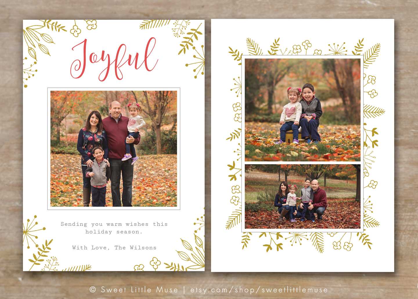 30 Holiday Card Templates For Photographers To Use This Year Inside Holiday Card Templates For Photographers