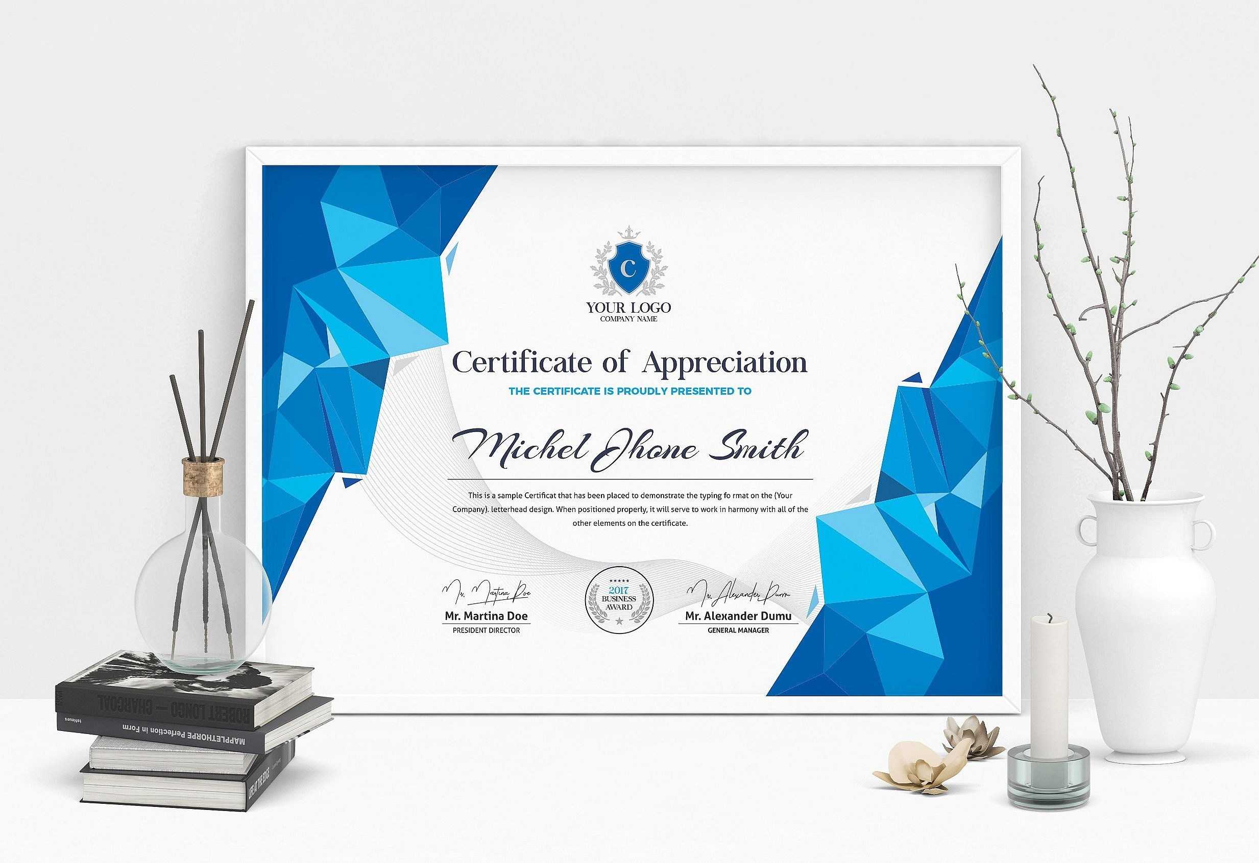30+ Professional Diploma & Certificate Templates Within Indesign Certificate Template