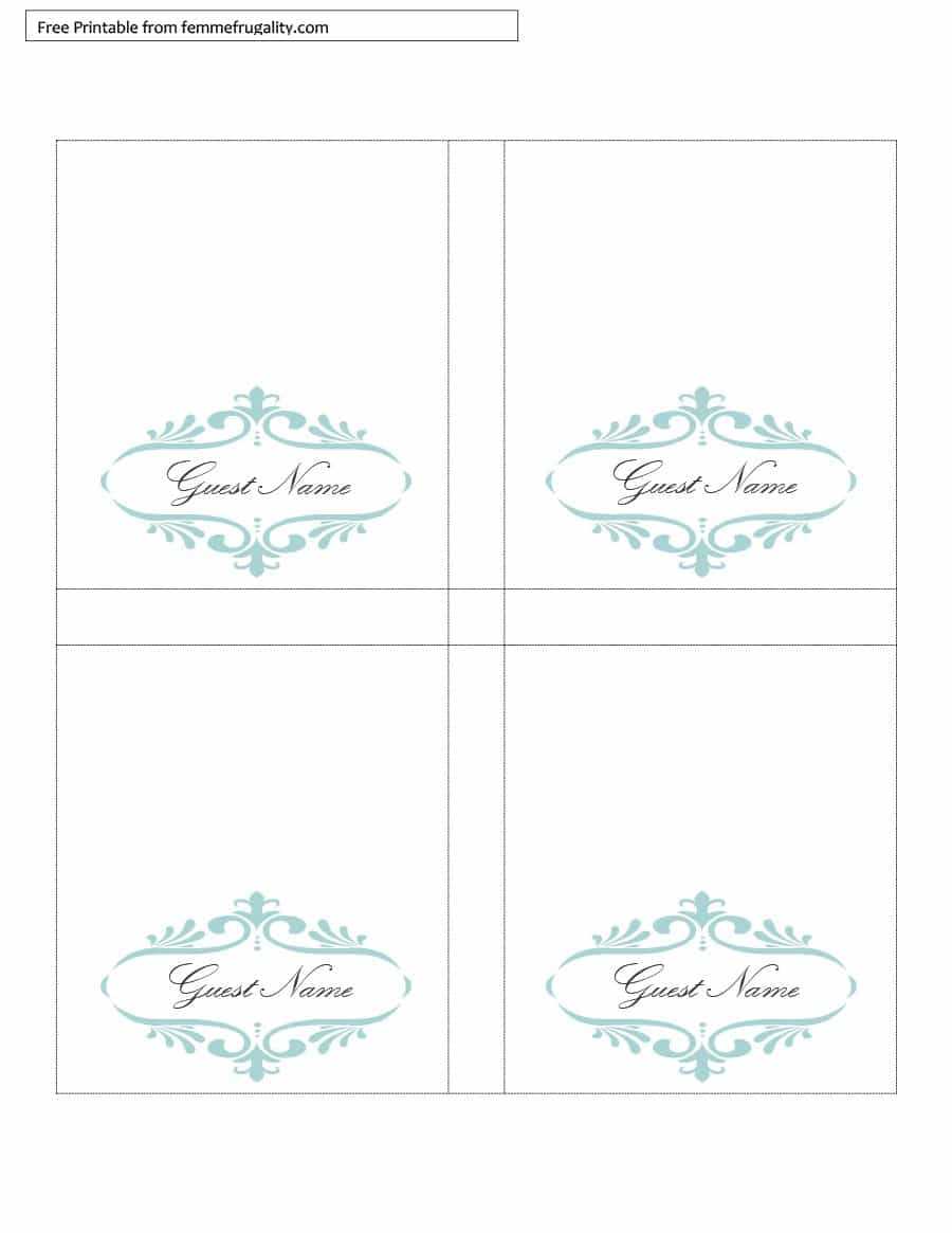 31 Format 4X6 Tent Card Template For 4X6 Tent Card Template Throughout 4X6 Photo Card Template Free
