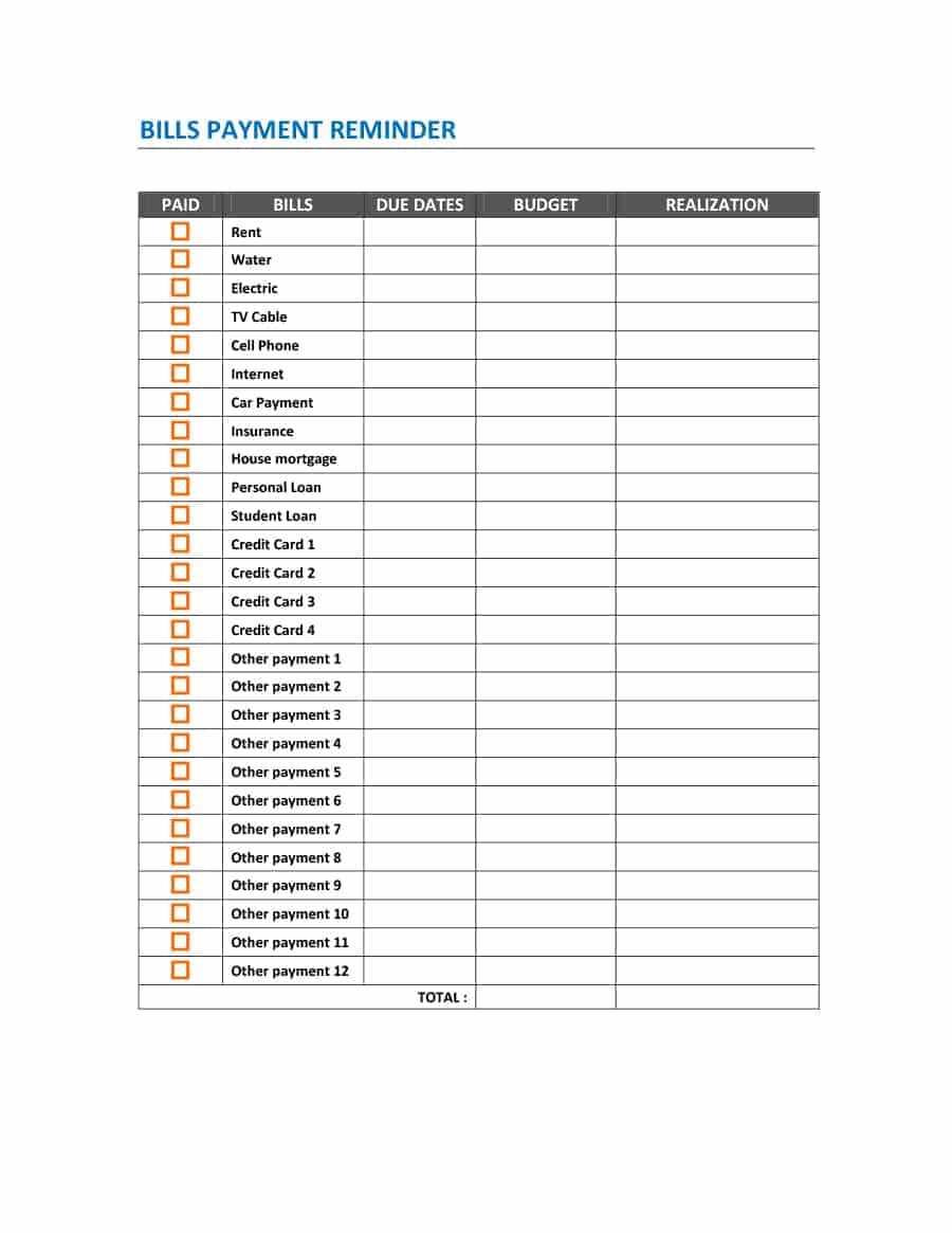 33 Great Payment Plan / Schedule Templates - Template Archive With Credit Card Payment Plan Template