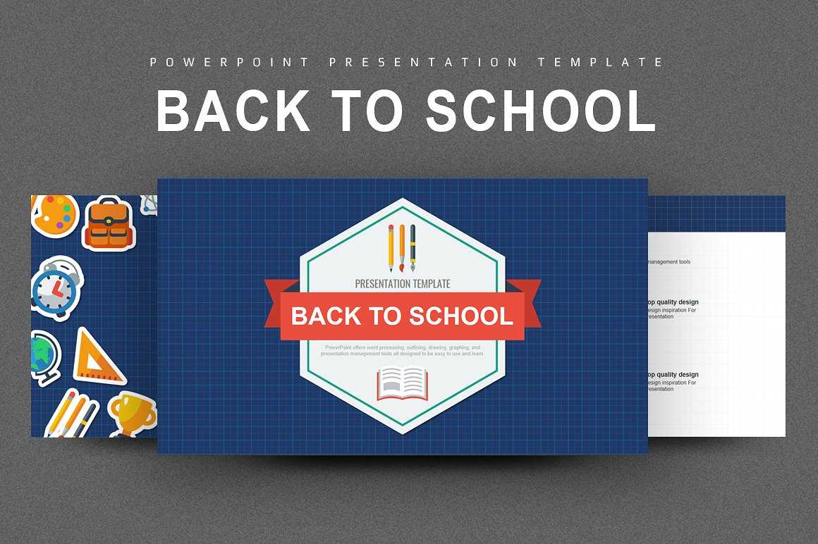 35+ Free Education Powerpoint Presentation Templates With Back To School Powerpoint Template