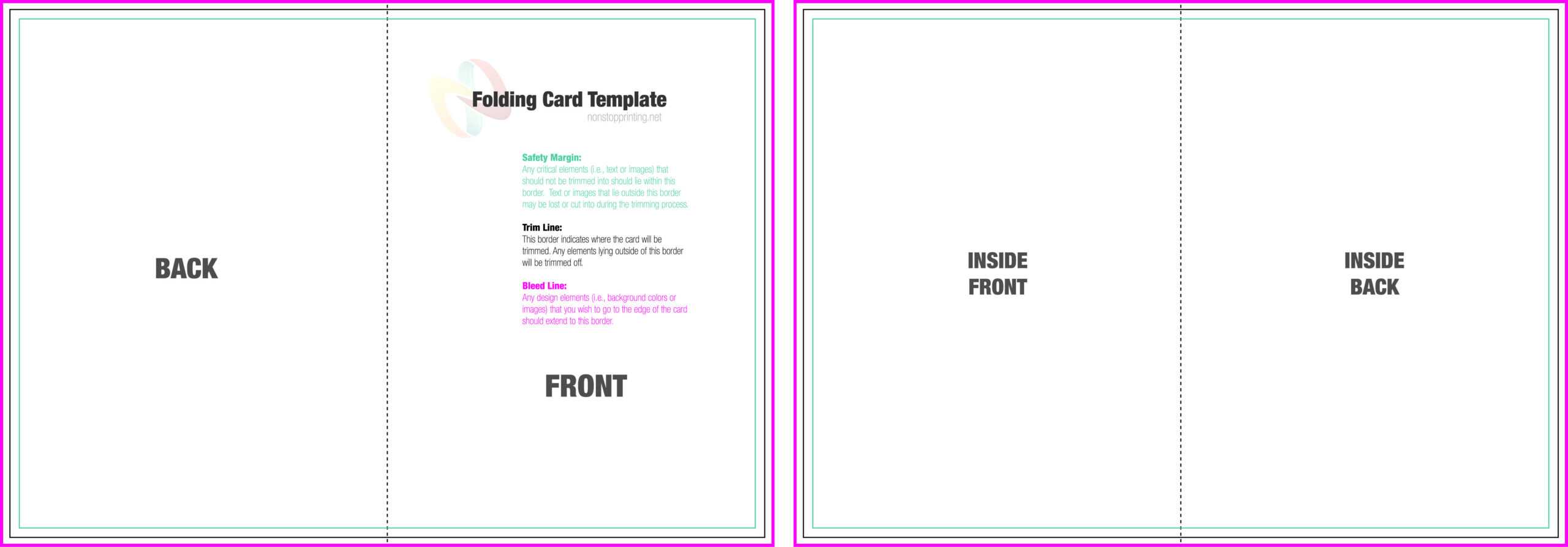 39 Online Folding Card Template For Word Now With Folding Throughout Foldable Card Template Word