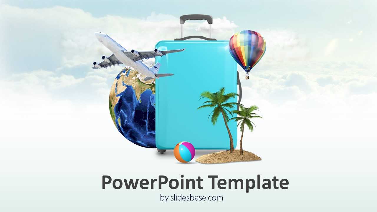3D Travel Powerpoint Template Within Powerpoint Templates Tourism