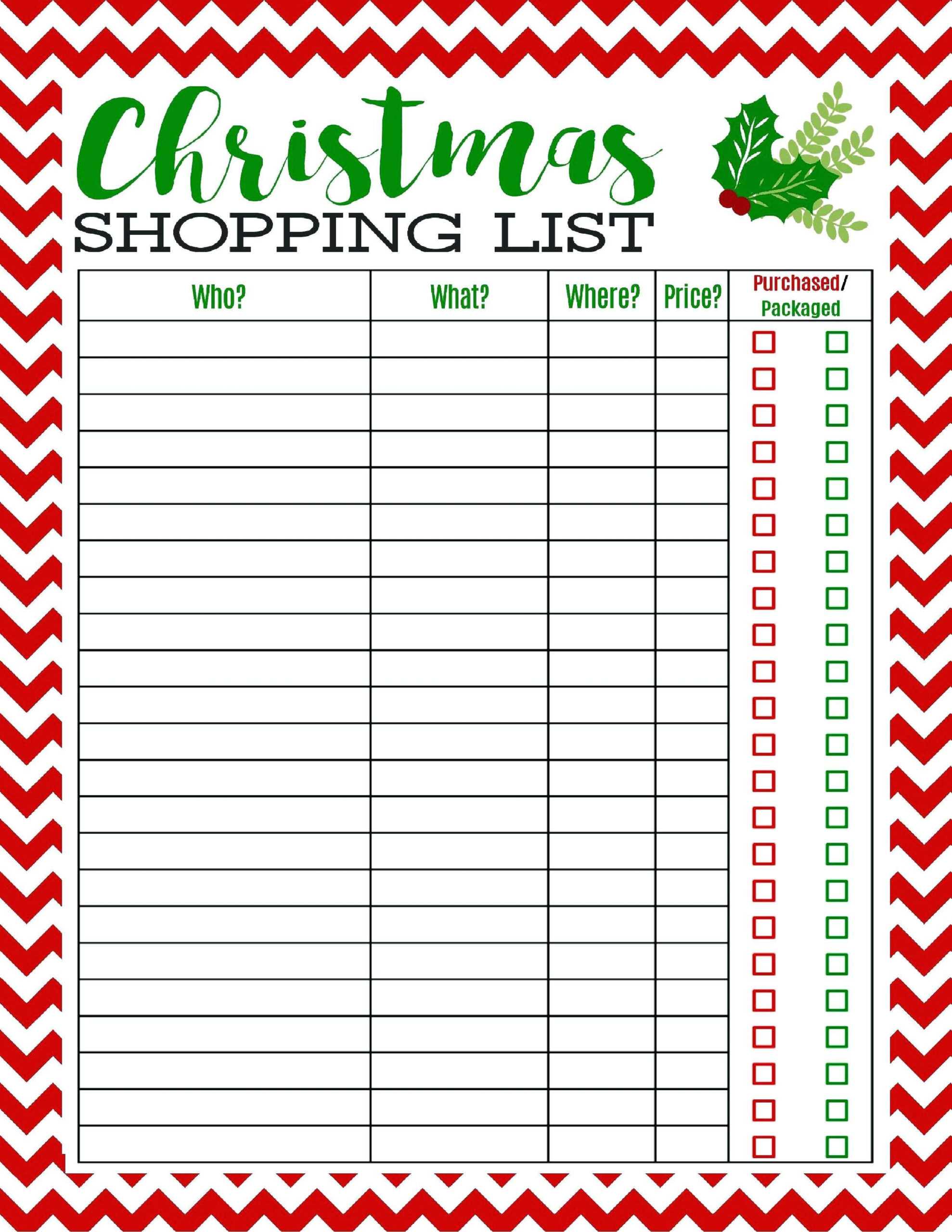 48 Standard Christmas Card List Template Excel Download With With Regard To Christmas Card List Template