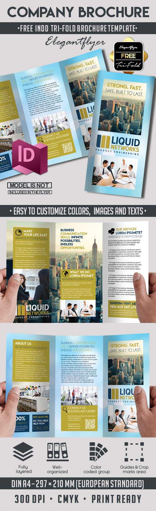 5 Powerful Free Adobe Indesign Brochures Templates! | With Adobe Indesign Tri Fold Brochure Template