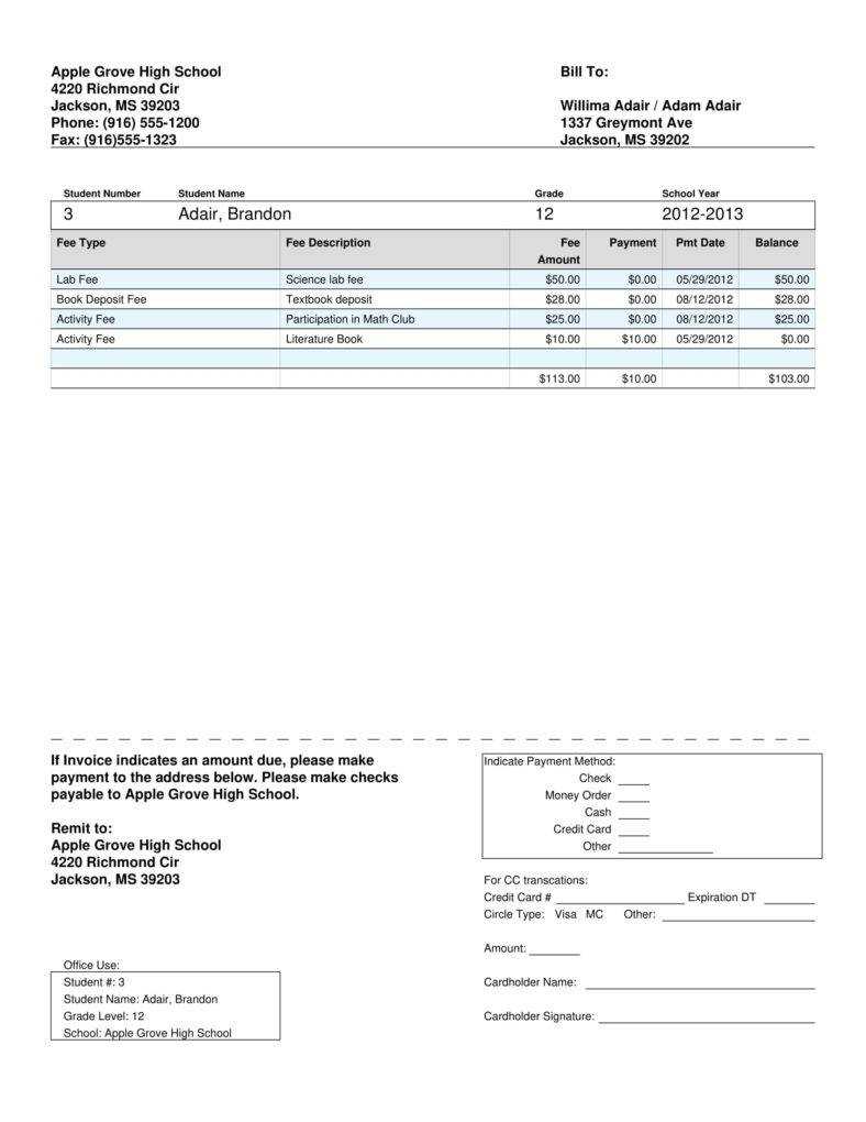 5+ Tuition Receipt Templates – Pdf, Word | Free & Premium Intended For Fake College Report Card Template