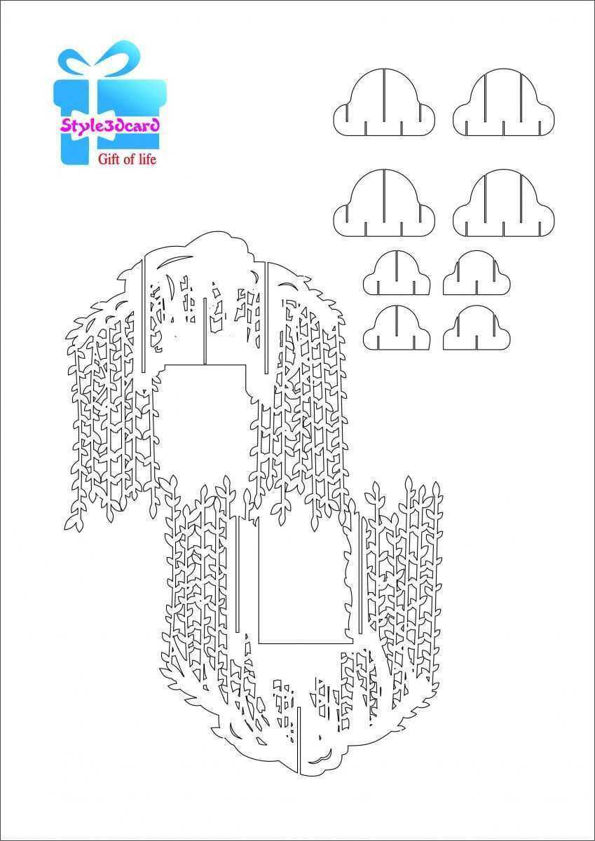 51 Free Pop Up Card Templates Tree Download For Pop Up Card Intended For Free Pop Up Card Templates Download