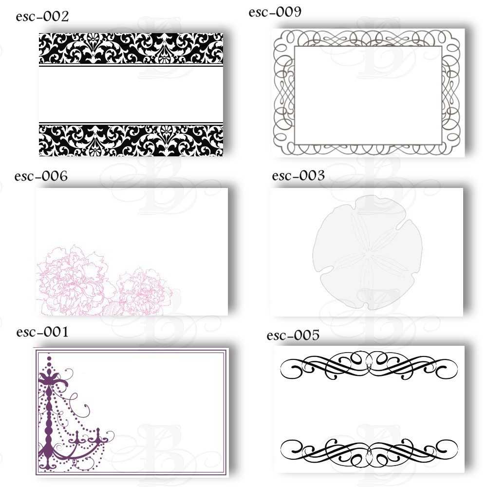 6 Best Images Of Free Printable Wedding Place Cards - Free In Free Templates For Cards Print