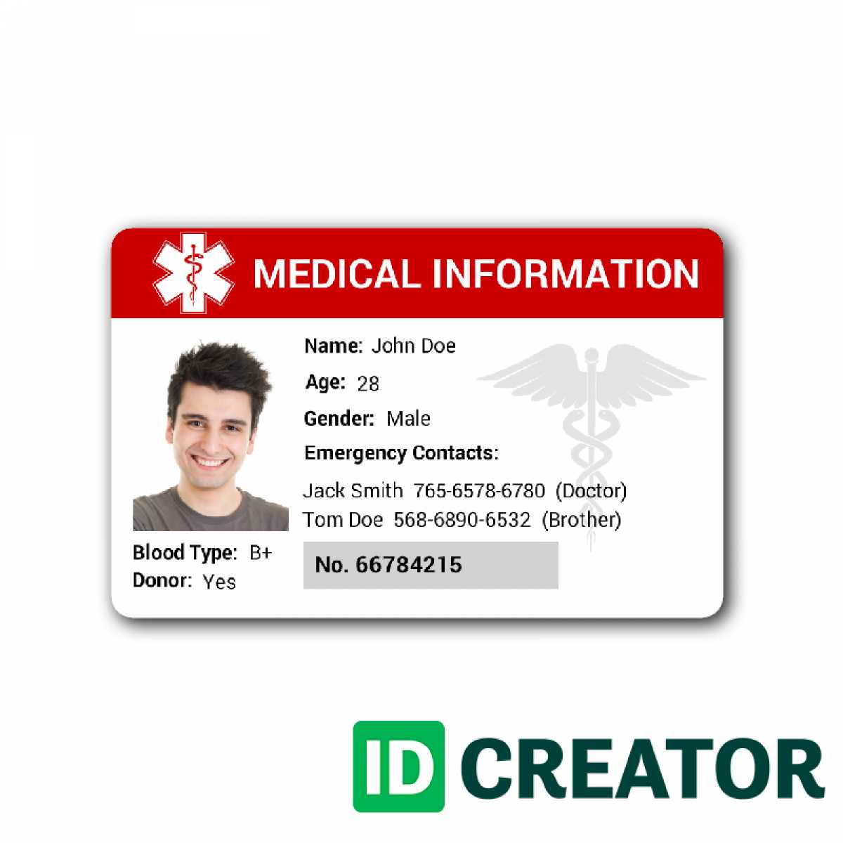 64 Creative Hospital Id Card Template Free Download Maker Regarding Hospital Id Card Template