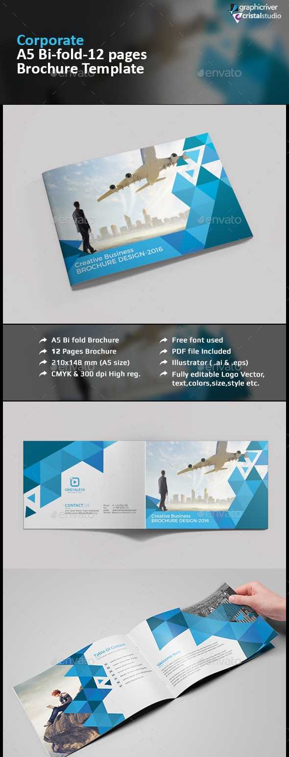 65+ Print Ready Brochure Templates Free Psd Indesign & Ai Within Half Page Brochure Template