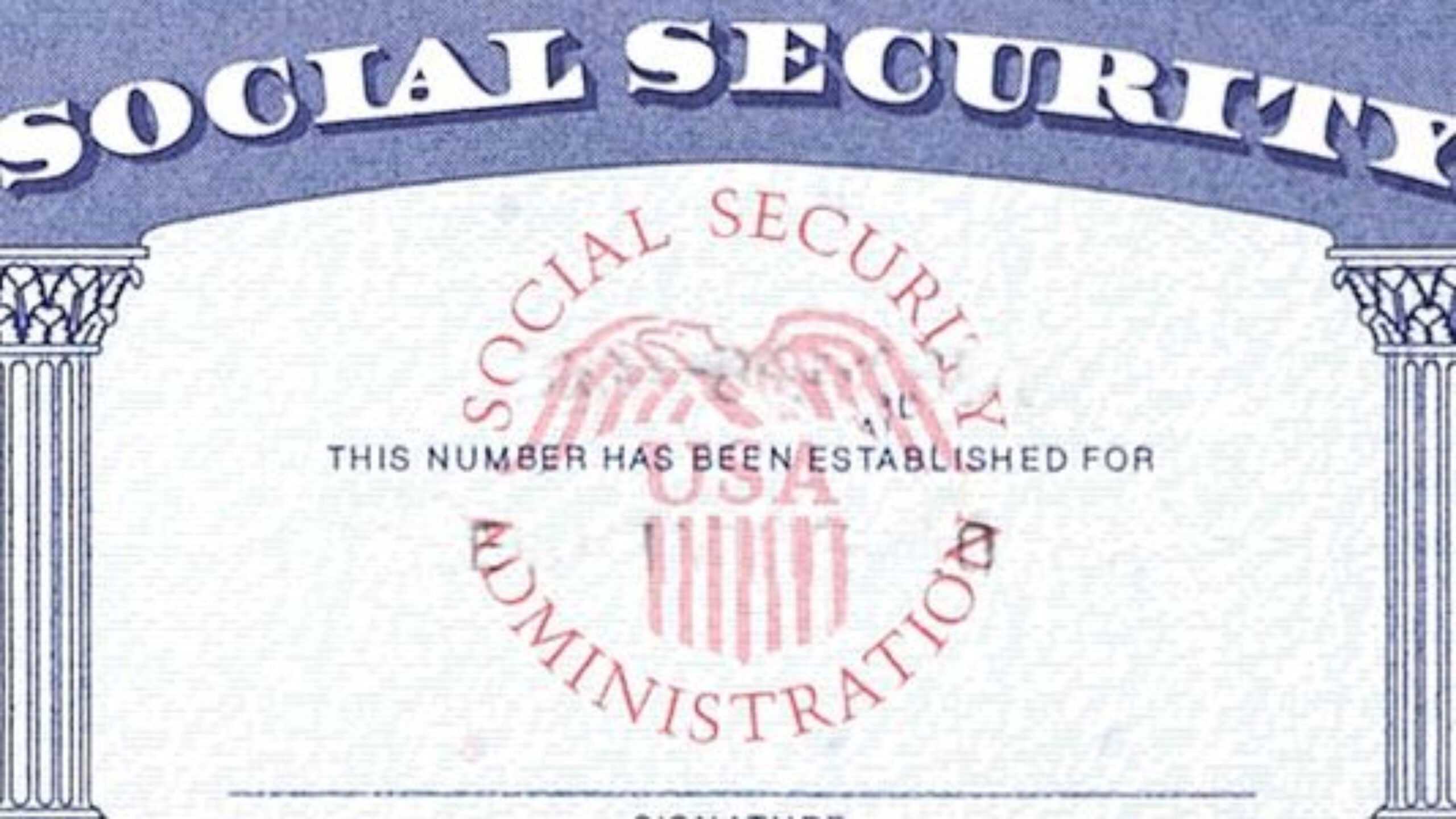 7 Social Security Card Template Psd Images - Social Security With Regard To Blank Social Security Card Template