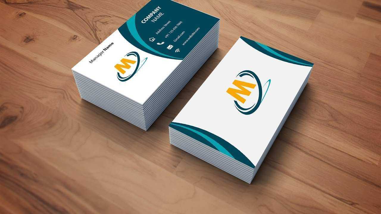 70 Create Adobe Illustrator Double Sided Business Card Intended For Double Sided Business Card Template Illustrator