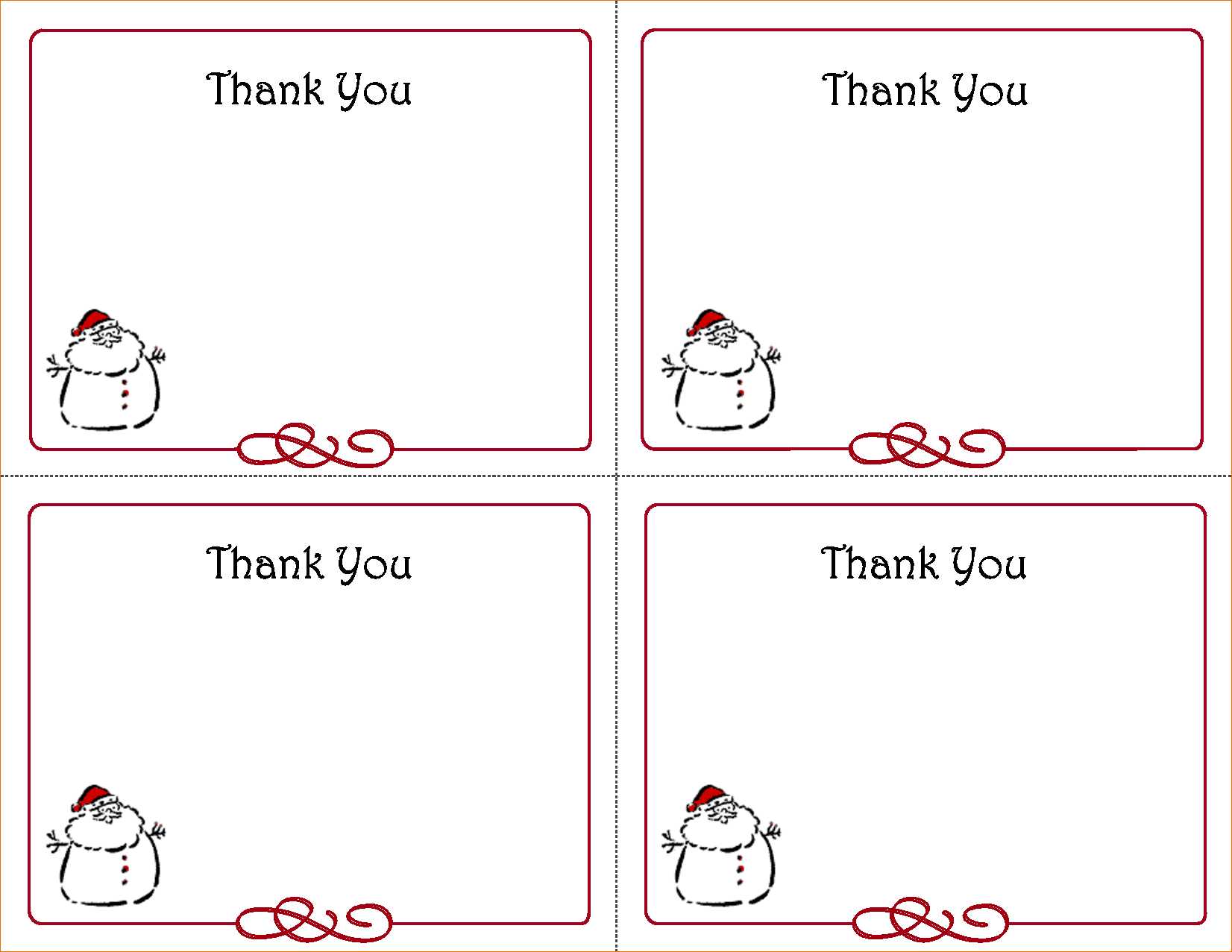 87 Free Printable Thank You Note Card Template Free In Pertaining To Thank You Note Card Template