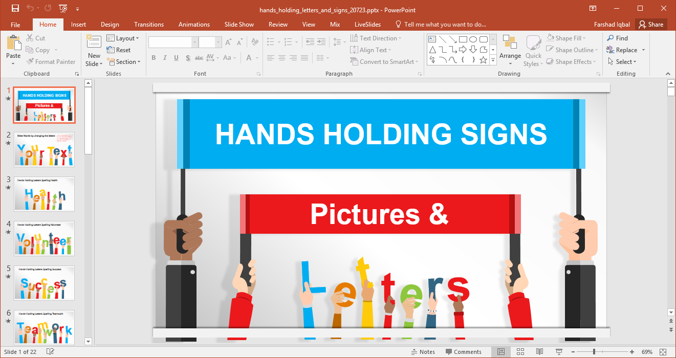 Animated Signboards Powerpoint Template Within Powerpoint Replace Template