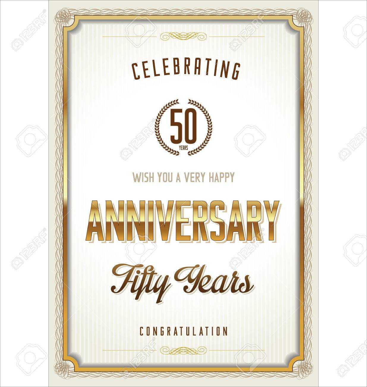 Anniversary Certificate Template inside Anniversary Certificate Template Free