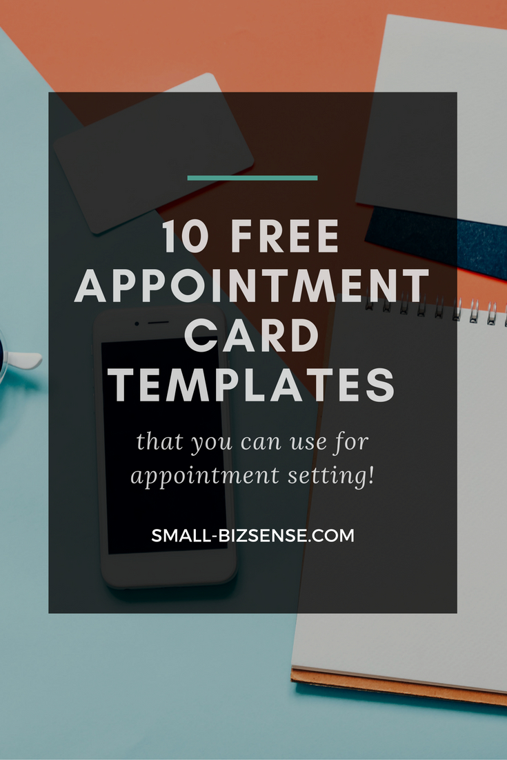 Appointment Card Template: 10 Free Resources For Small Intended For Medical Appointment Card Template Free