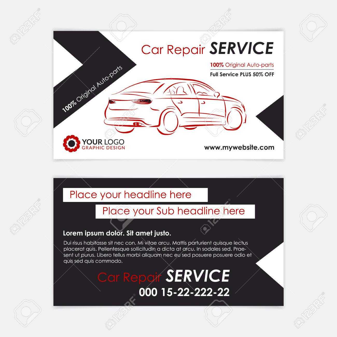 Automotive Repair Business Cards - Karan.ald2014 Pertaining To Automotive Business Card Templates