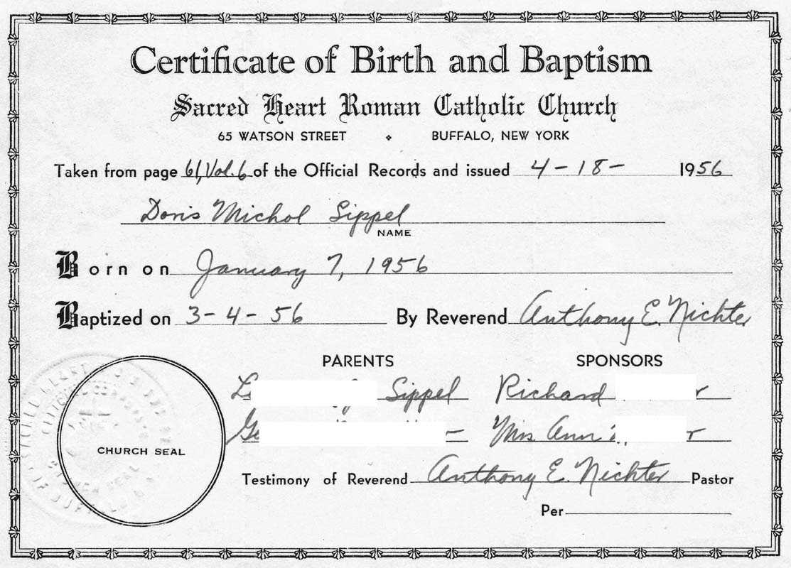 Baptism Certificate – Karati.ald2014 With Regard To Roman Catholic Baptism Certificate Template