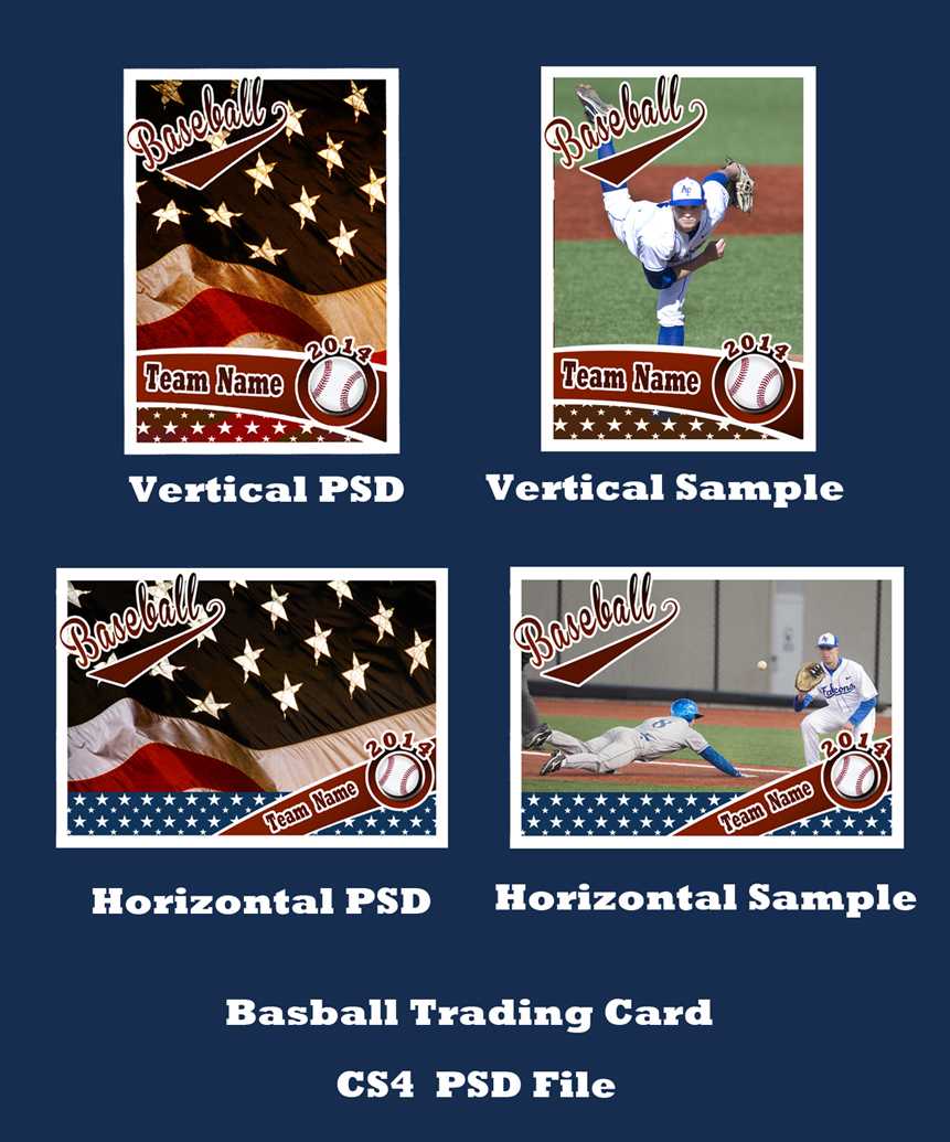 Baseball Card Template Psd Cs4Photoshopbevie55 On Deviantart With Baseball Card Template Psd