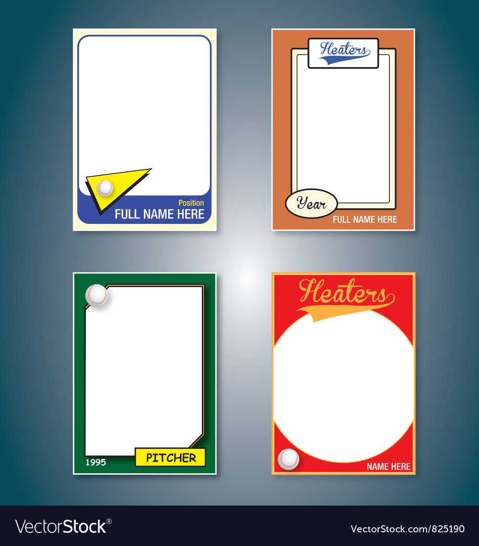 Baseball Cards Intended For Trading Cards Templates Free Download