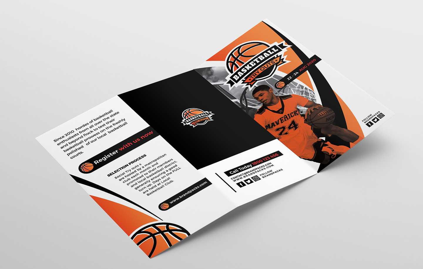 Basketball Brochure – Karan.ald2014 In Basketball Camp Brochure Template