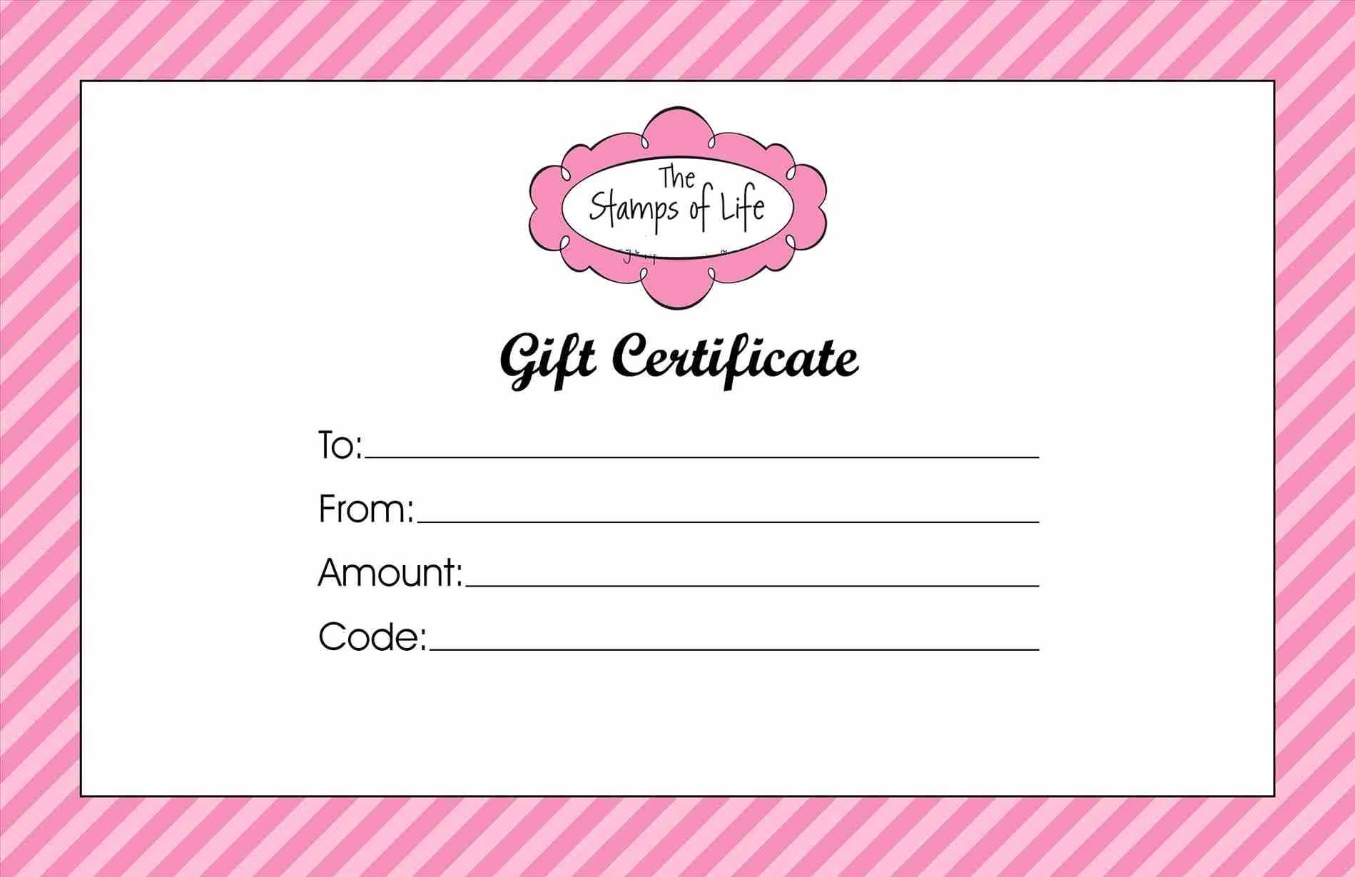 Beauty Gift Certificate Template - Karati.ald2014 Intended For Salon Gift Certificate Template