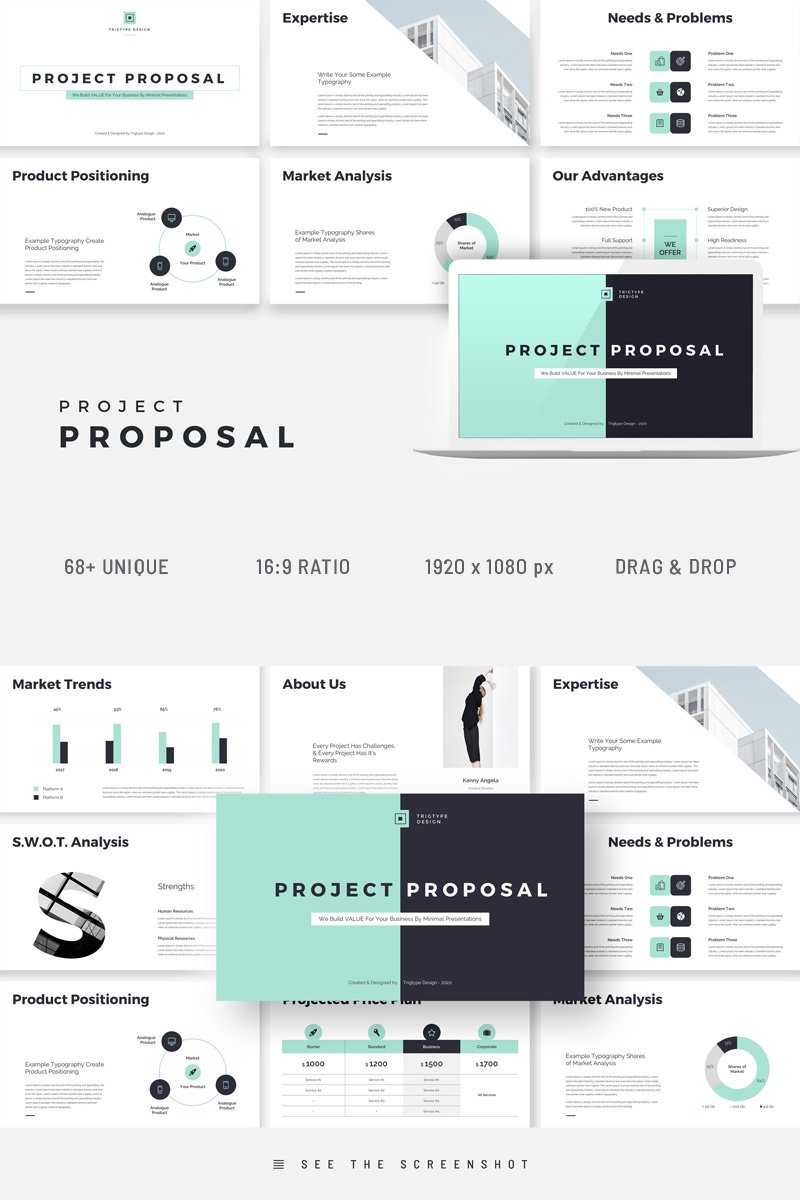 Best Project Proposal Powerpoint Template Business Plan With Regard To Where Are Powerpoint Templates Stored