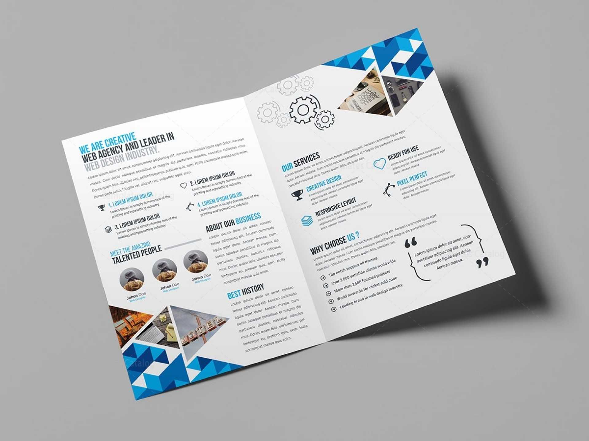 Brochure Printing Gurgaon|Brochure Template/design Services For One Sided Brochure Template