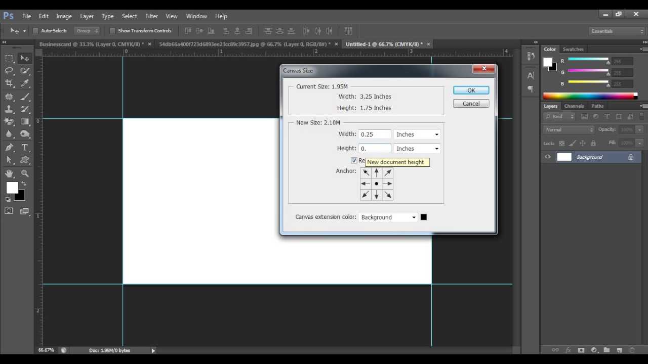 Business Card Size In Adobe Photoshop – Youtube For Business Card Template Size Photoshop